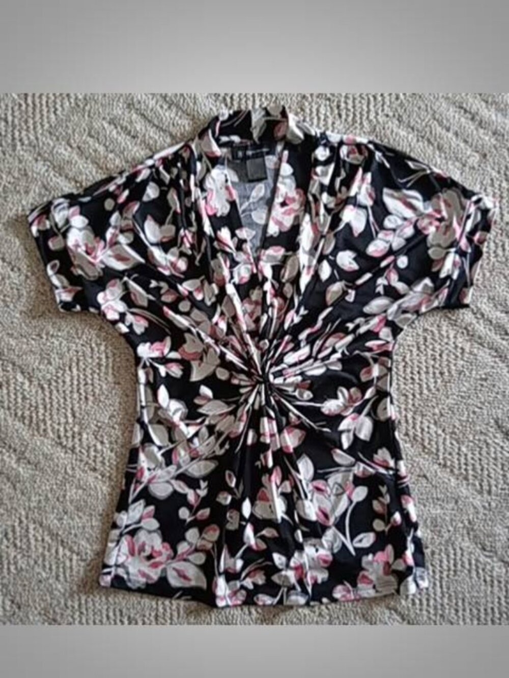 INC International Concepts Petite Summer blouse top shirt size small